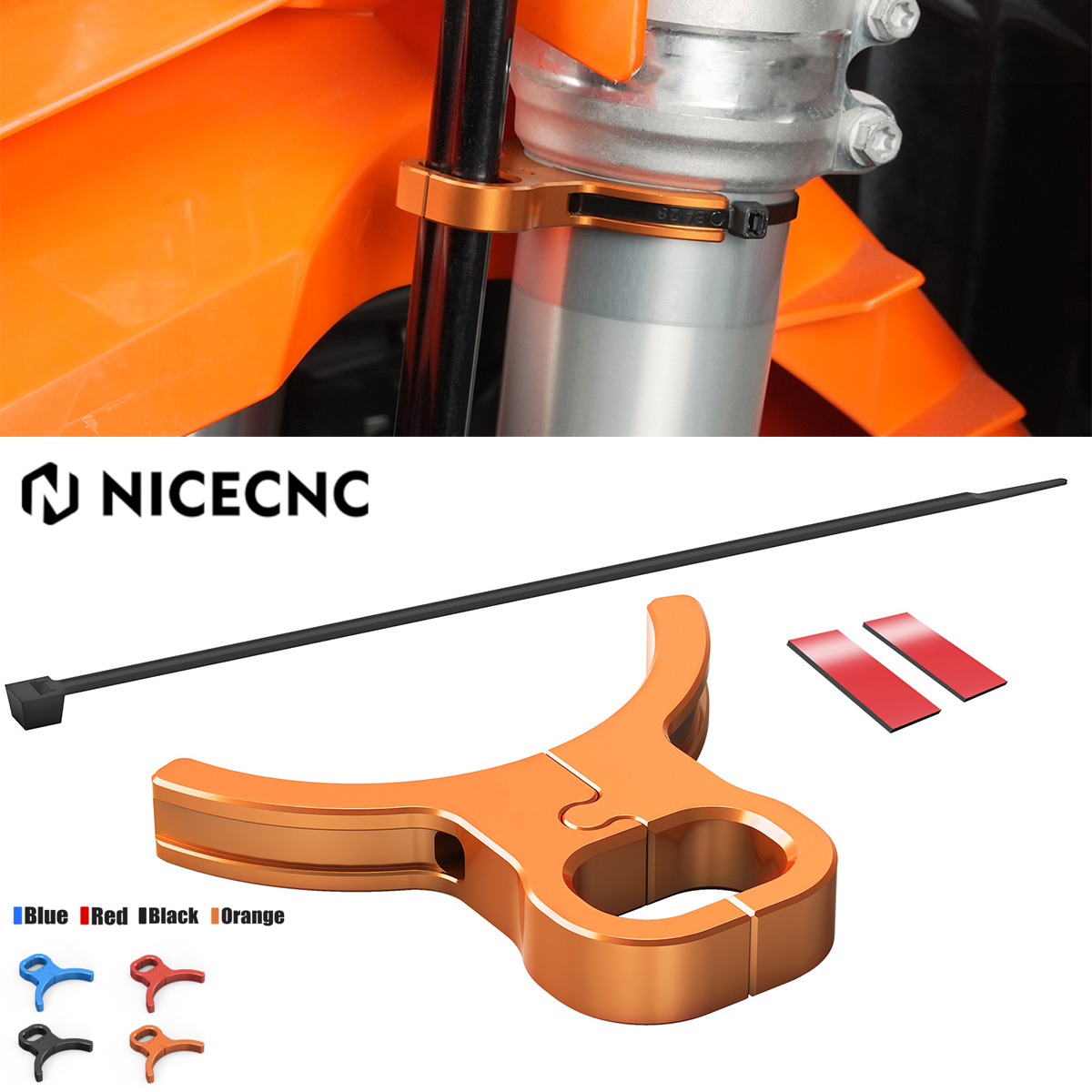 Exhaust Pipe Expander - NICECNC フロントブレーキホースラインガイドクランプホルダー 2026年式 KTM 690 Enduro