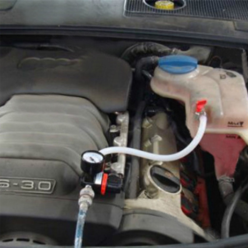 Radiator Pressure Tester - 自動クーラー水タンク漏れ検出器ユニバーサル圧力計車の冷却システムテスター耐久性のあるm4yd
