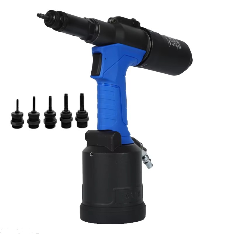 Rivet Gun Air - RL5308 工業用グレードの空気圧リベッティングガン ポータブル自動エアリベッター ツール M3-M8 リベッティング範囲