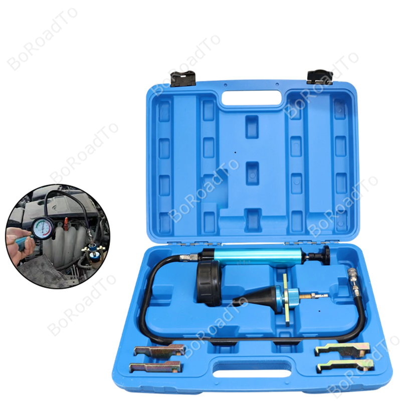 Radiator Pressure Tester - 汎用圧力リークテスターツールキットラジエーターポンプ圧力リークテスト車両用冷却液圧力テスター