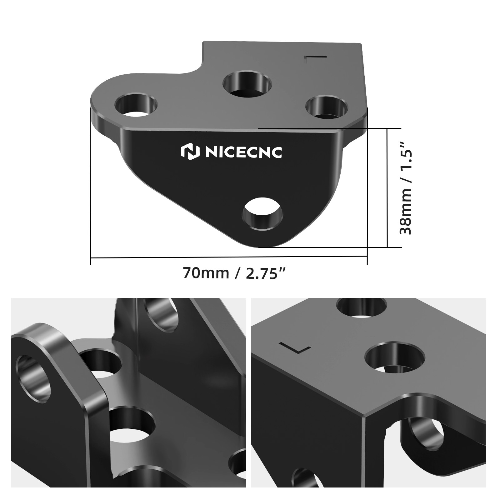 NICECNC ヤマハ YZ250F 2024-2026 Y - Exhaust Pipe Expander のレビューと価格