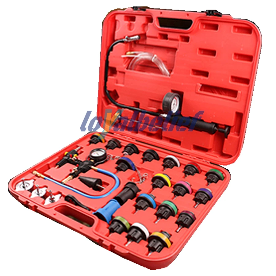 28個入り ユニバーサルラジエーター圧力テスター 真空式冷却 - Radiator Pressure Tester のレビューと価格