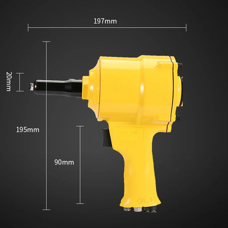 空気圧式シャッターガン,4.8mm,自動リベット,リベットツ - Rivet Gun Air のレビューと価格