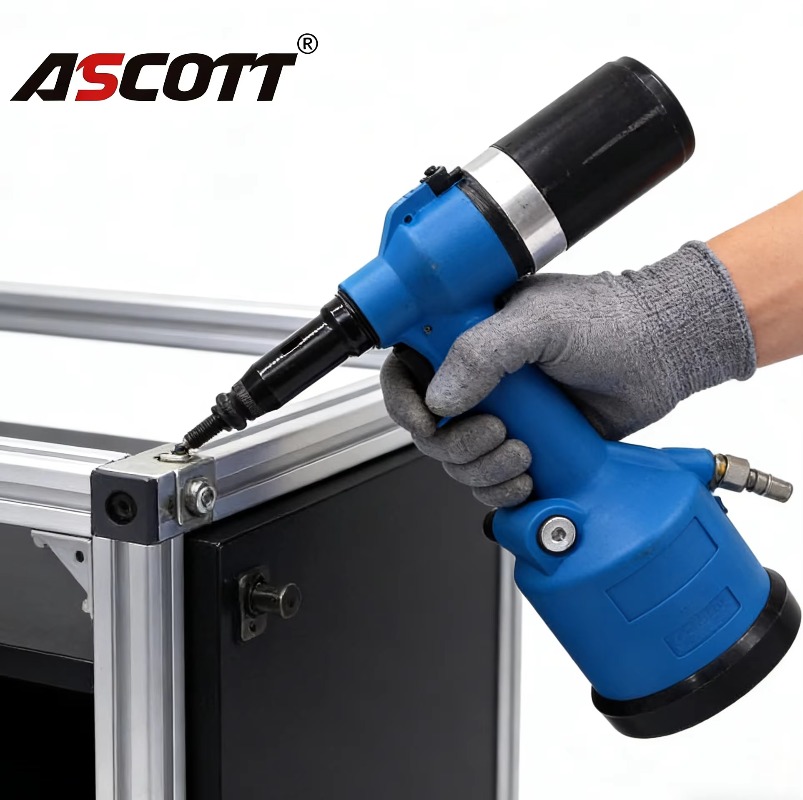 全自動0312空気圧式リベッターガン、金属板およびパイプ用、 - Rivet Gun Air のレビューと価格