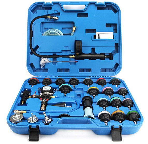 ユニバーサルラジエーター圧力テスター＆真空式冷却システムキッ - Radiator Pressure Tester のレビューと価格