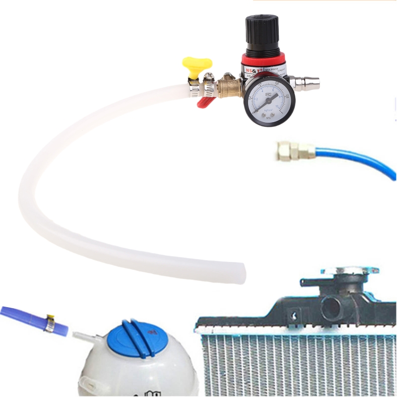 自動クーラー水タンク漏れ検出器ユニバーサル圧力計車の冷却シス - Radiator Pressure Tester のレビューと価格